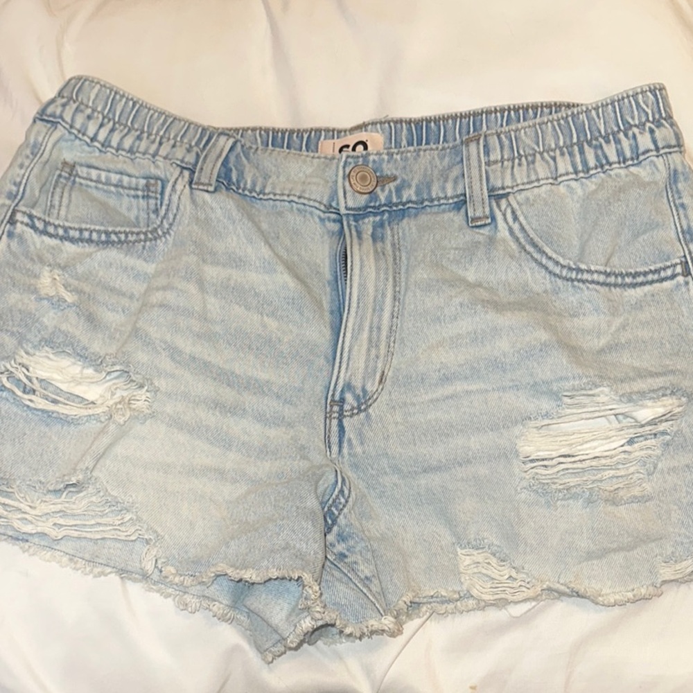 KOHLS Light Blue Denim Shorts